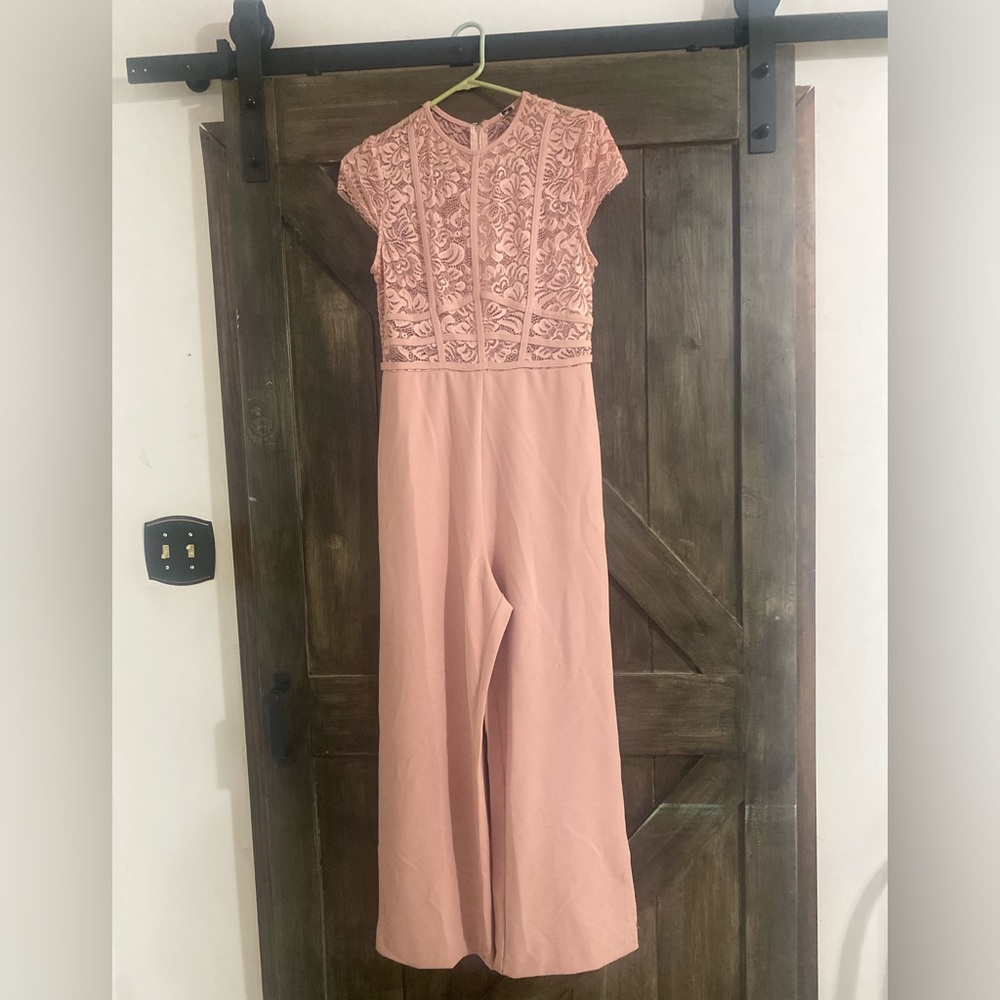 Salmon jumpsuit size M